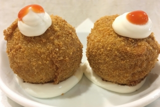 Restaurant Els Porxos: Bombes picants