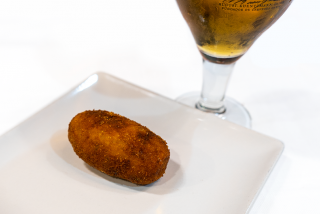 Los Bellota: Croquetas de jamn de bellota