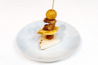 Tropicalissima: Minced meat skewer