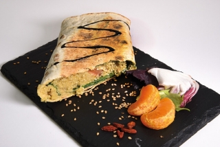 Green Kiss: WRAP DE HUMMUS Y QUINOA